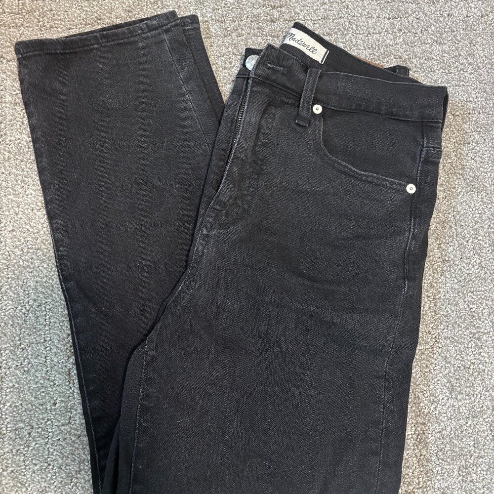 Madewell Black Classic Straight Jean 26